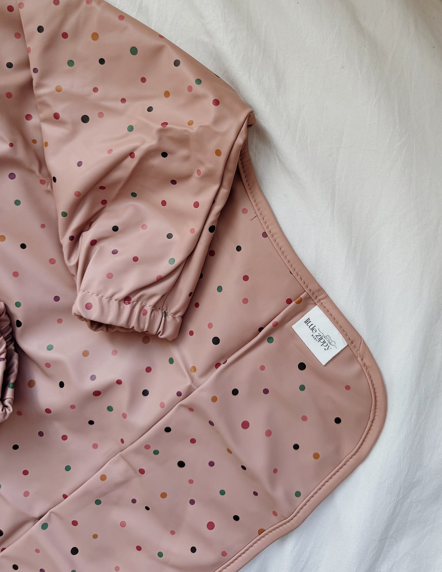 Waterproof Long Sleeve Bib - CONFETTI