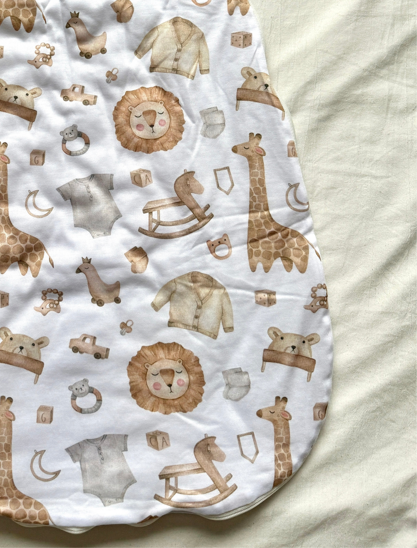 Poly Knit Sleep Bag 1.0 TOG - SAFARI