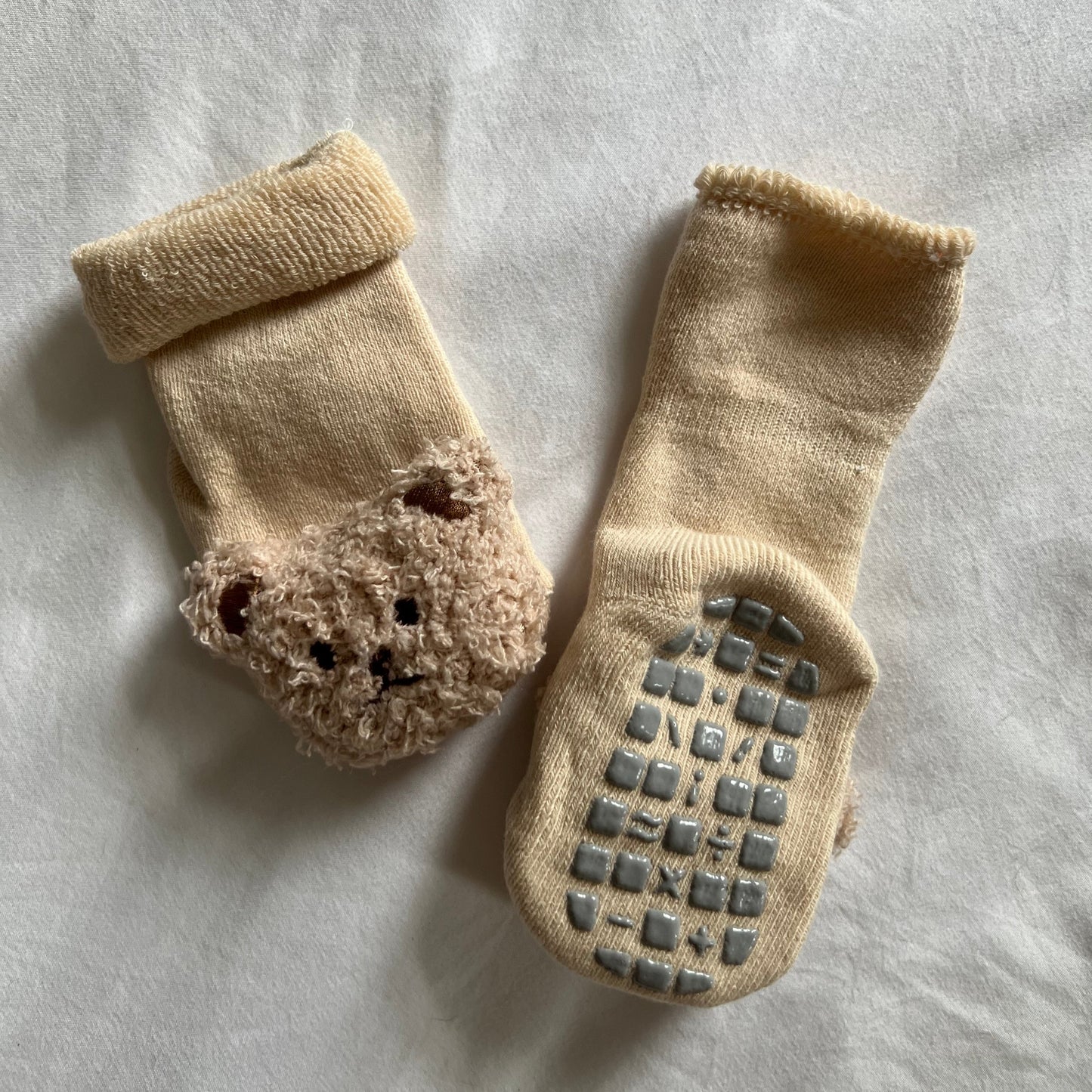Teddy Hat and Sock Set