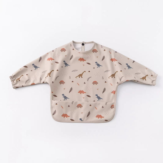 Waterproof Long Sleeve Bib - DINO