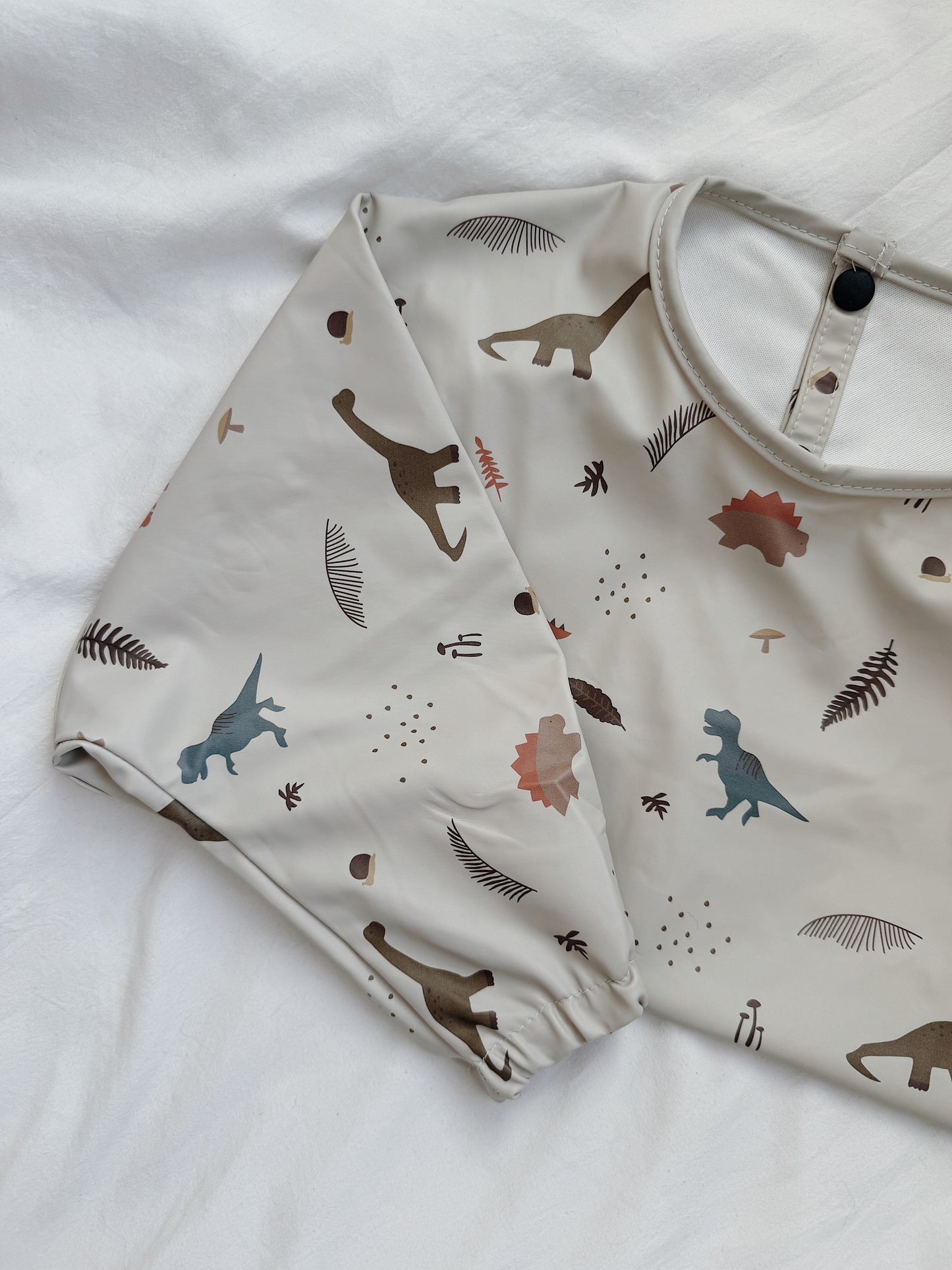 Waterproof Long Sleeve Bib - DINO