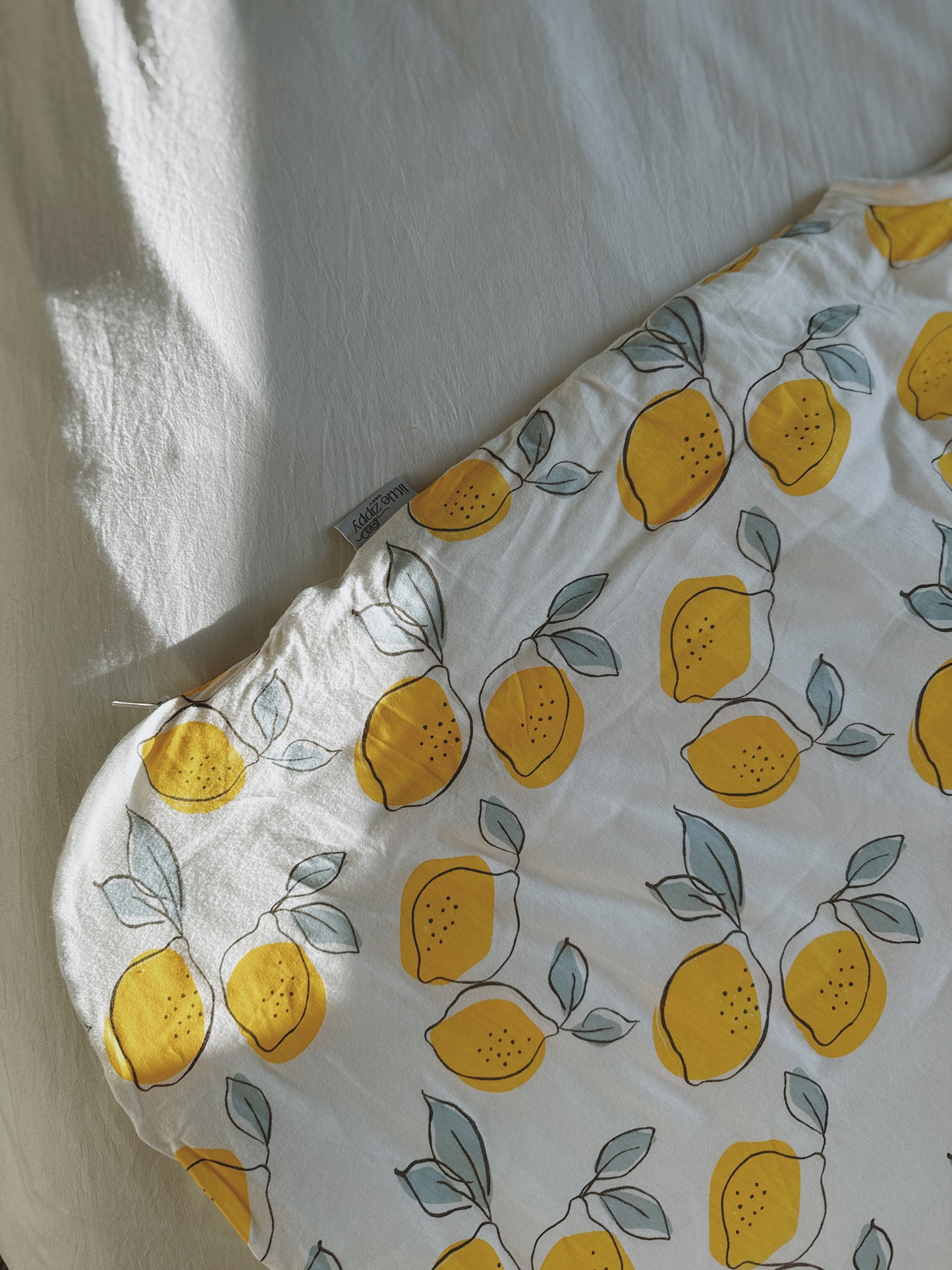 Bamboo Cotton Sleep Bag 1.0 TOG - LEMONS