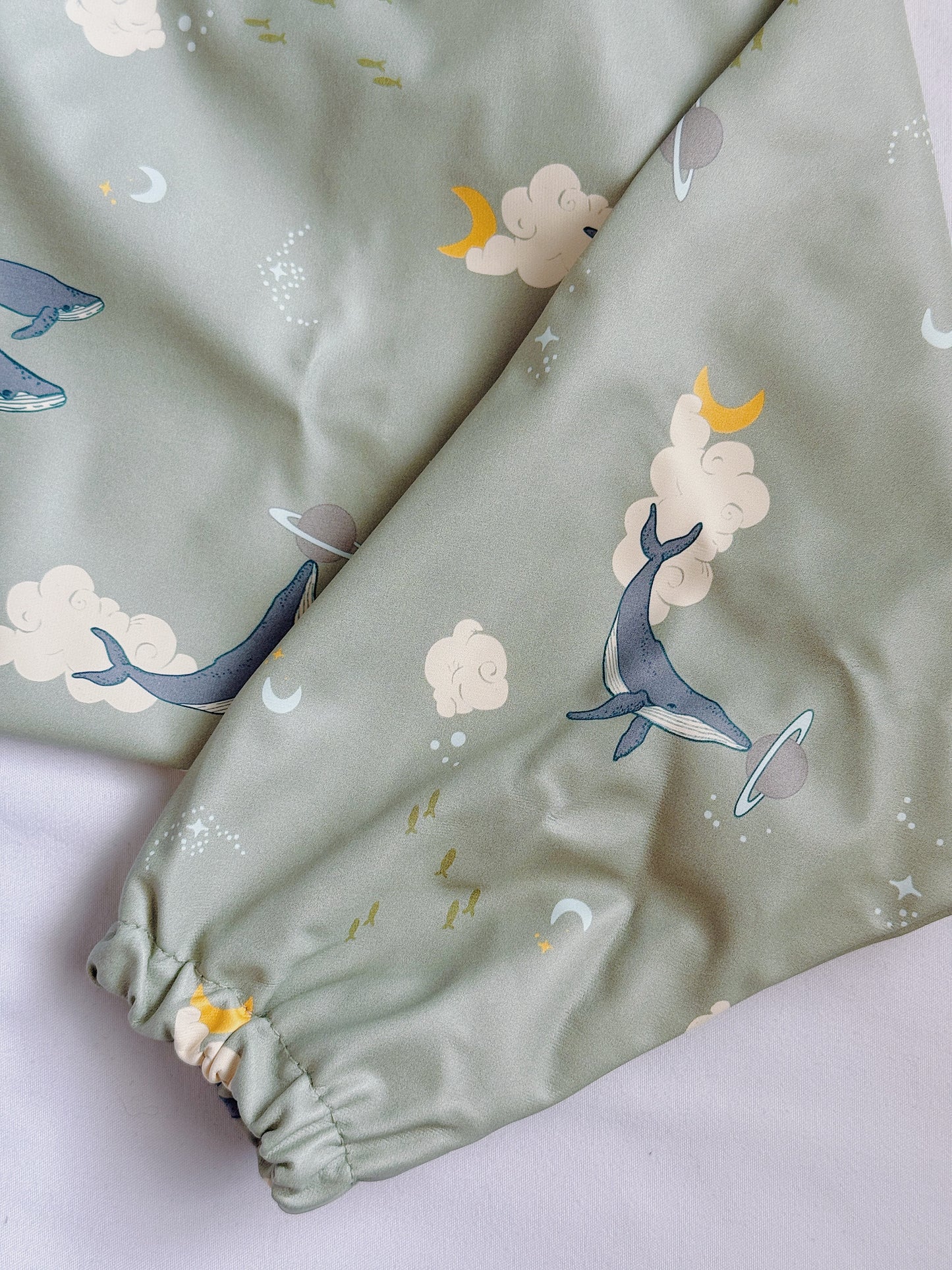 Waterproof Long Sleeve Bib - OCEAN SKY
