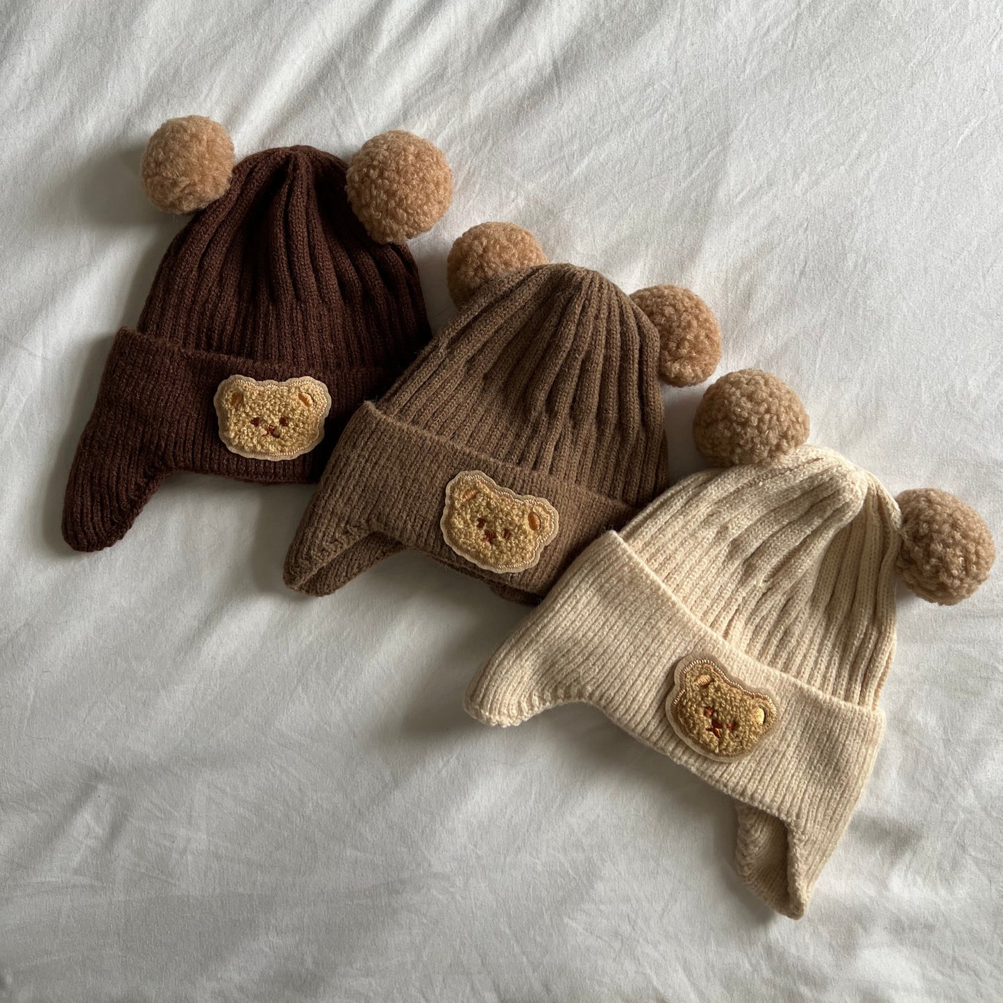 Teddy Hat and Sock Set