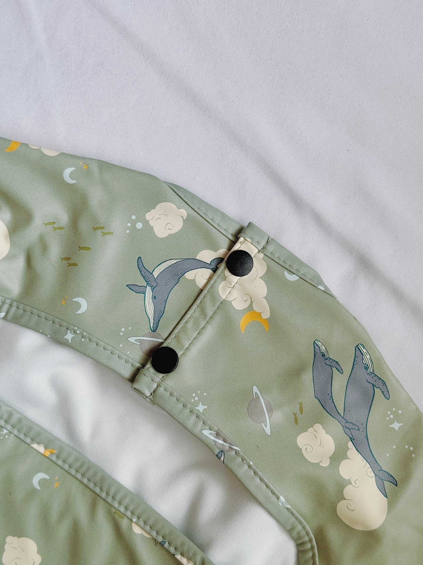 Waterproof Long Sleeve Bib - OCEAN SKY