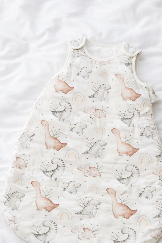 Poly Knit Sleep Bag 1.0 TOG - DINO